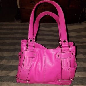 NWT Tignanello Studded Leather Shopper